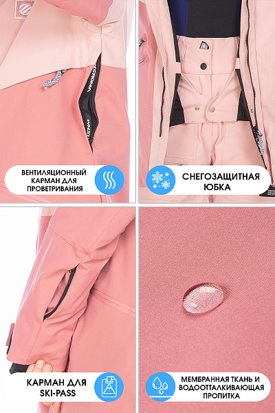 Куртка WHS Розовый, 8783408