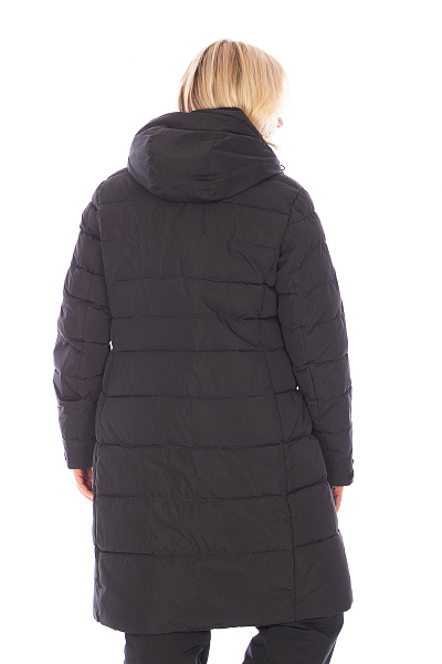 Женский зимний Пуховик Lafor Черный, 76703