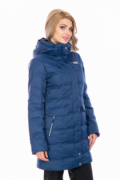 Женский зимний Пуховик Running River Темно-синий, 8278108