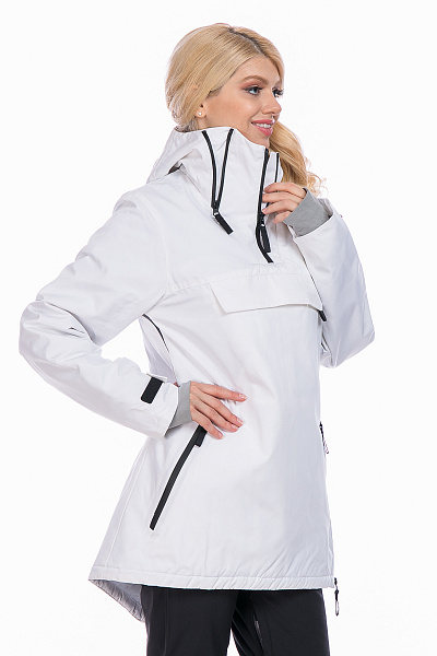 Женский горнолыжный Анорак Running River Белый, 827876