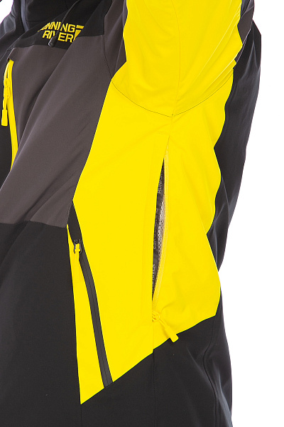 Мужской горнолыжный Костюм Running River Черный, 8278131K1