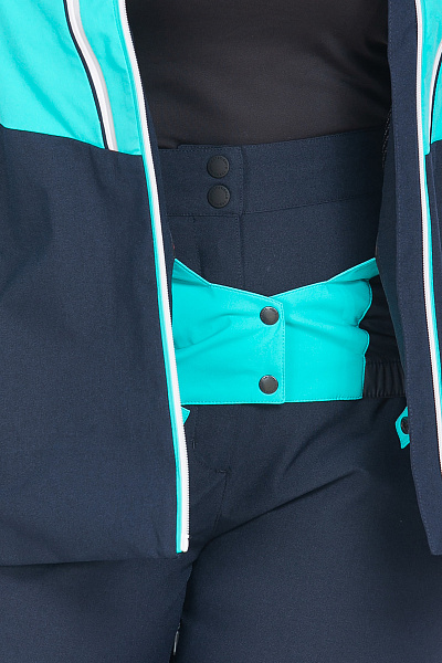 Женский горнолыжный Костюм High Experience Бирюзовый, 6980405K1