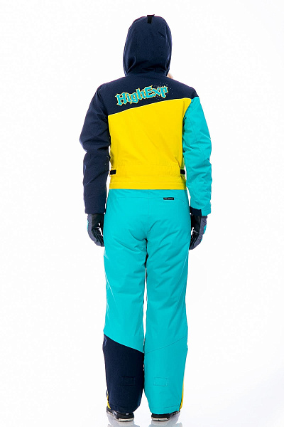 Женский горнолыжный Комбинезон High Experience Бирюзовый, 6980247