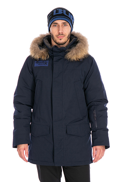 Мужская зимняя Парка Running River Темно-синий, 827886