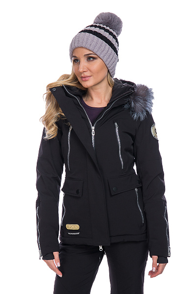 Женский горнолыжный Костюм High Experience Черный, 6980329K2