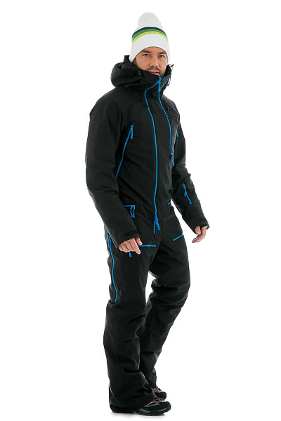 Мужской горнолыжный Комбинезон Running River Черный, 827817