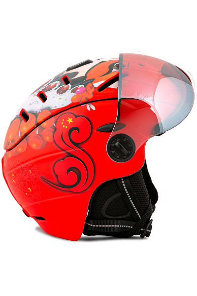 Горнолыжный шлем Moon Красный, 77791