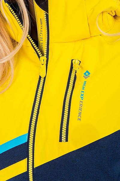 Женский горнолыжный Костюм High Experience Желтый, 6980280K1
