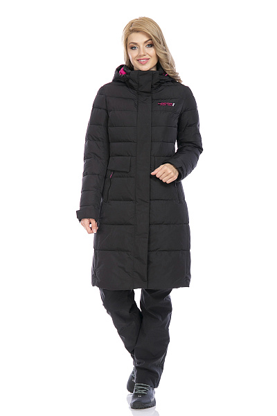 Женский зимний Пуховик Lafor Черный, 76703