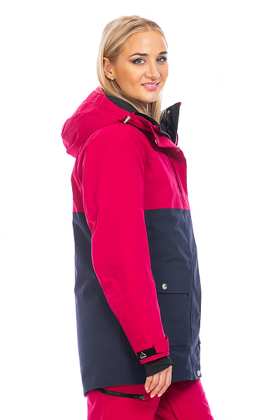 Женская горнолыжная Куртка WHS Малиновый, 8783334