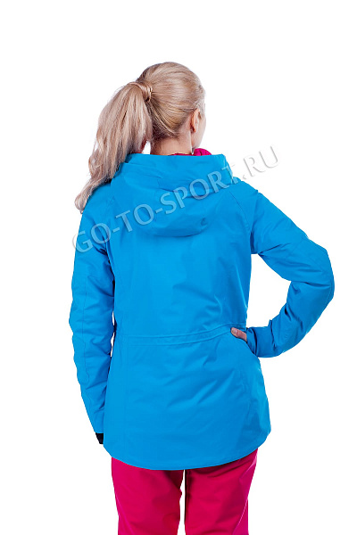 Женская горнолыжная Куртка WHS Голубой, 878363