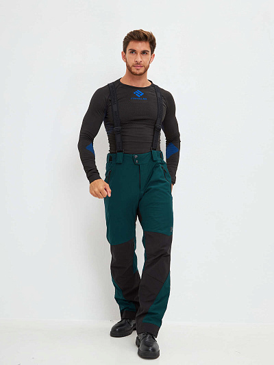 Штаны WHS Темно-зеленый, 8783488