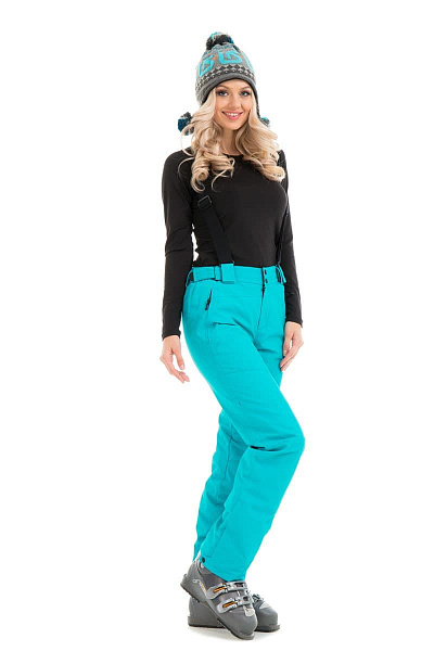 Женские горнолыжные Штаны WHS Бирюзовый, 878397