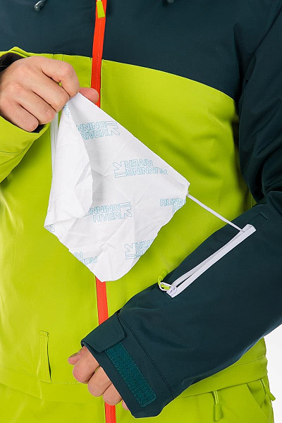 Мужской горнолыжный Комбинезон Running River Салатовый, 827837