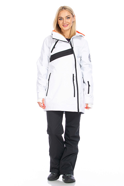 Женская горнолыжная Куртка Running River Белый, 8278126