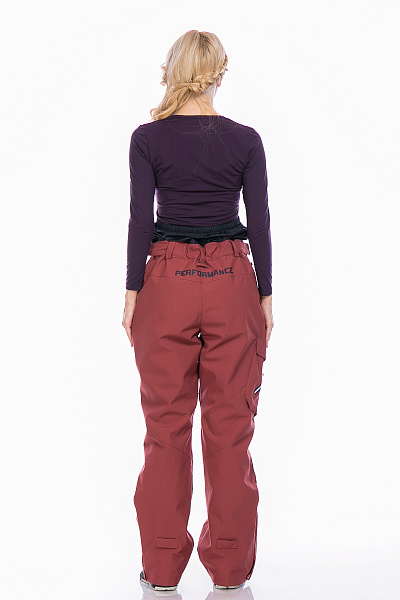 Женский горнолыжный Костюм High Experience Бордовый, 6980322K1
