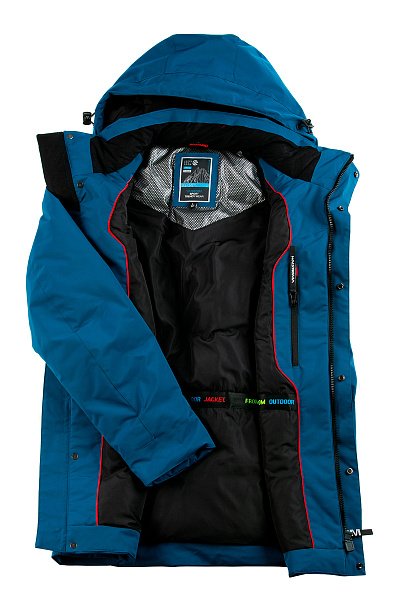 Мужская зимняя Парка WHS Серо-синий, 8783355