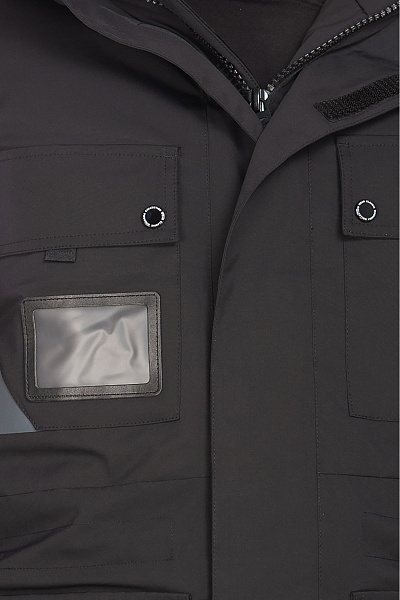 Парка WHS Черный, 8783418