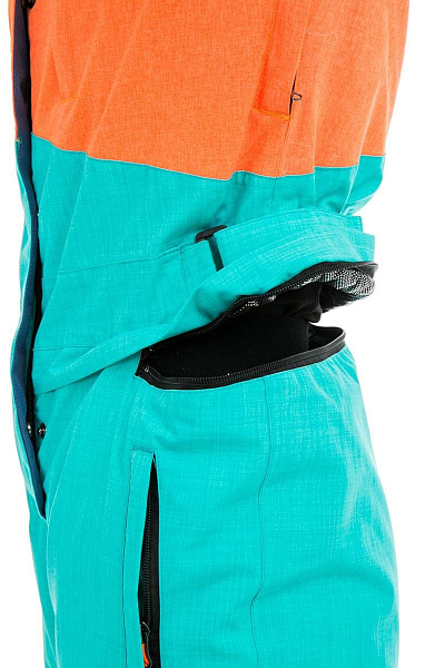 Женский горнолыжный Комбинезон Snow Headquarter Бирюзовый, 83819