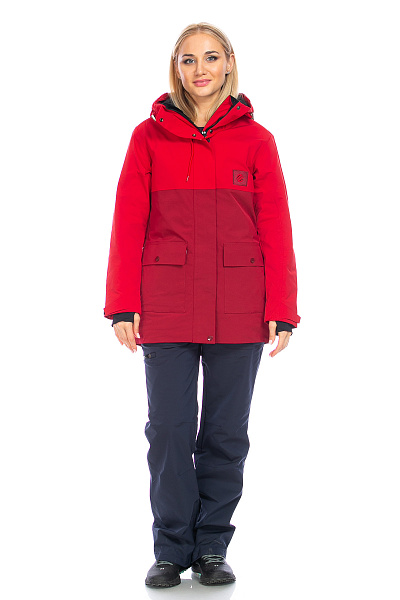 Женская горнолыжная Куртка WHS Красный, 8783334