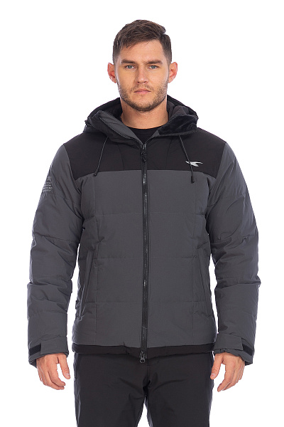 Мужской зимний Костюм Tisentele Темно-серый, 84766K1