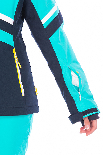 Женский горнолыжный Костюм High Experience Бирюзовый, 6980402K2