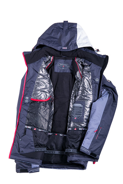 Мужская горнолыжная Куртка High Experience Серый, 6980244