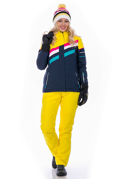 Женский горнолыжный Костюм High Experience Желтый, 6980278K2