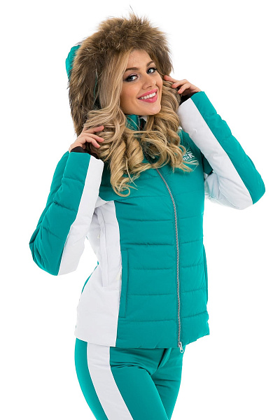 Женская горнолыжная Куртка Running River Зеленый, 827813