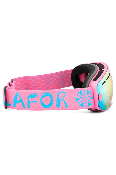 Горнолыжная маска детская Lafor Розовый, 7670102