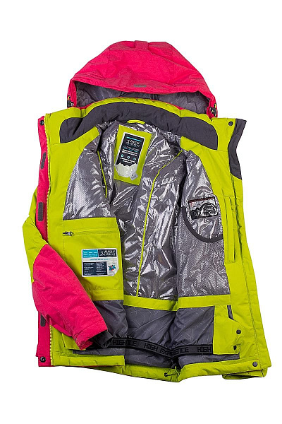 Женская горнолыжная Куртка High Experience Салатовый, 6980196