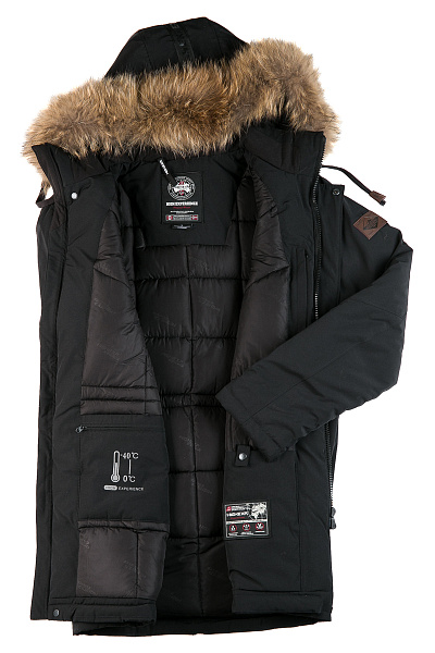 Мужская зимняя Парка High Experience Черный, 6980336