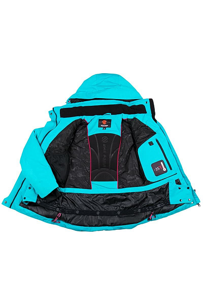 Женская горнолыжная Куртка WHS Бирюзовый, 878396