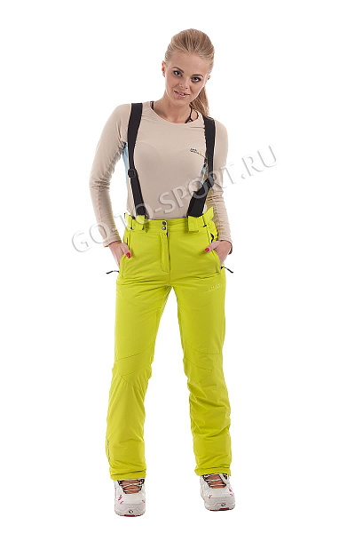 Женские горнолыжные Штаны High Experience Желтый, 698091