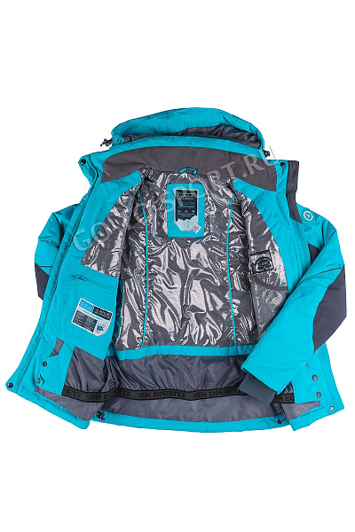 Женская горнолыжная Куртка High Experience Голубой, 6980142
