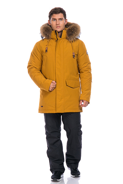 Мужская зимняя Парка High Experience Коричневый, 6980335