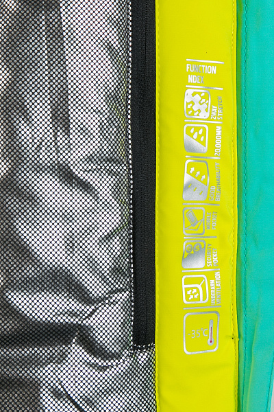 Женская горнолыжная Куртка WHS Зеленый, 8783249