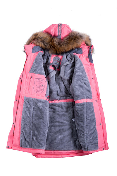 Женская зимняя Парка High Experience Розовый, 6980241