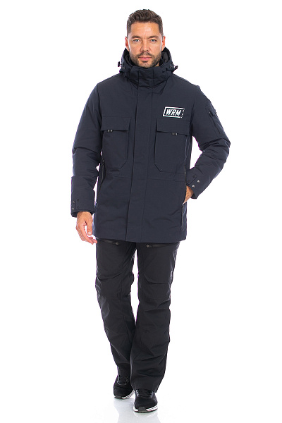 Мужская зимняя Парка WHS Темно-серый, 8783355