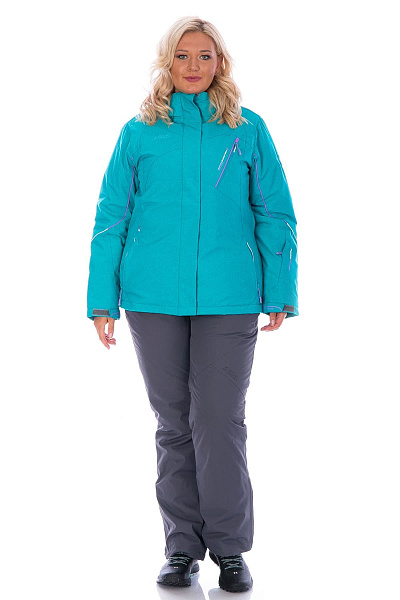 Женский горнолыжный Костюм High Experience Бирюзовый, 6980271K1
