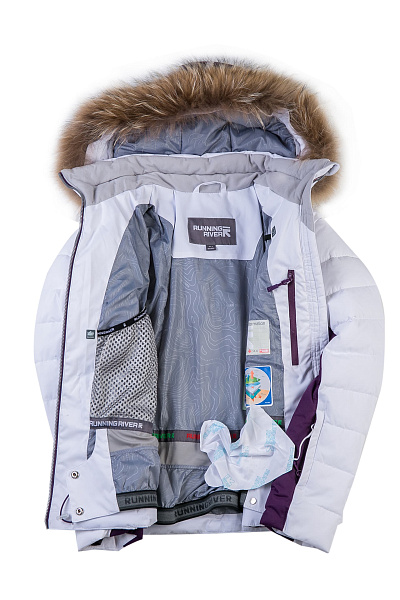 Женская горнолыжная Куртка Running River Фиолетовый, 827813