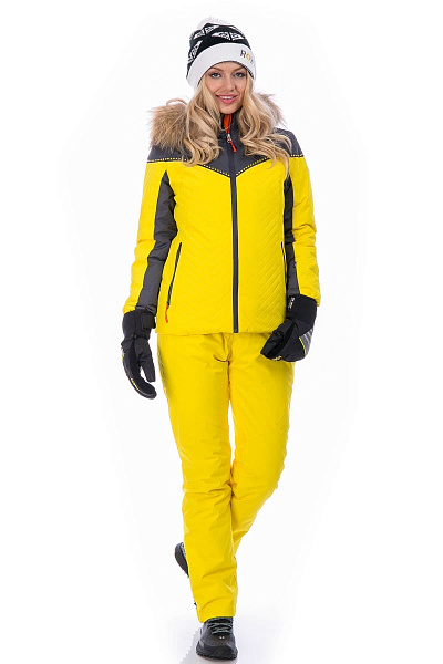 Женский горнолыжный Костюм High Experience Желтый, 6980260K1