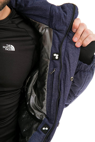 Мужской горнолыжный Комбинезон Snow Headquarter Синий, 83812