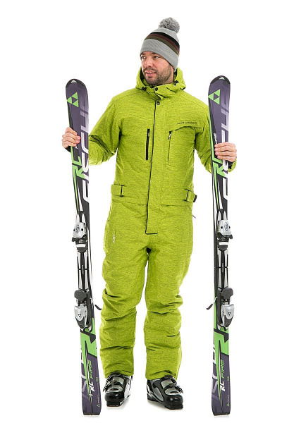 Мужской горнолыжный Комбинезон Snow Headquarter Салатовый, 83811