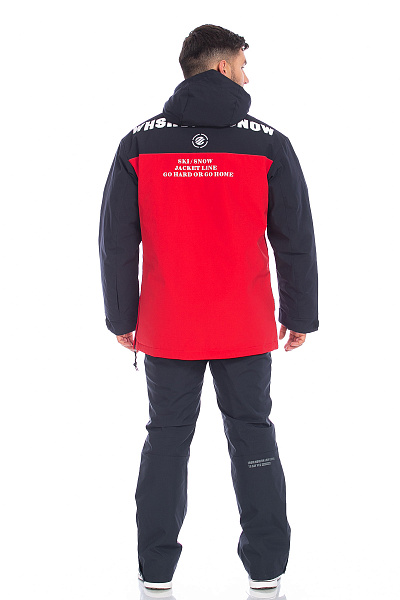 Анорак мужской WHS Красный, 8783404