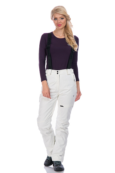 Женские горнолыжные Штаны WHS Белый, 8783234