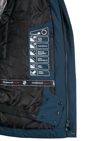 Куртка WHS Серо-синий, 8783461