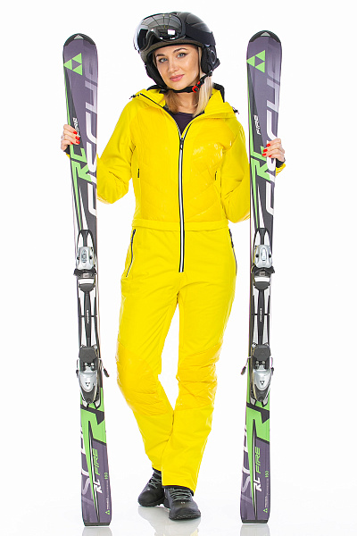 Женский горнолыжный Комбинезон WHS Желтый, 8783369