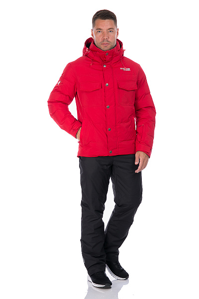 Мужской зимний Пуховик Running River Красный, 827871