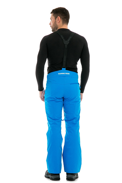 Мужские горнолыжные Штаны Running River Голубой, 82784